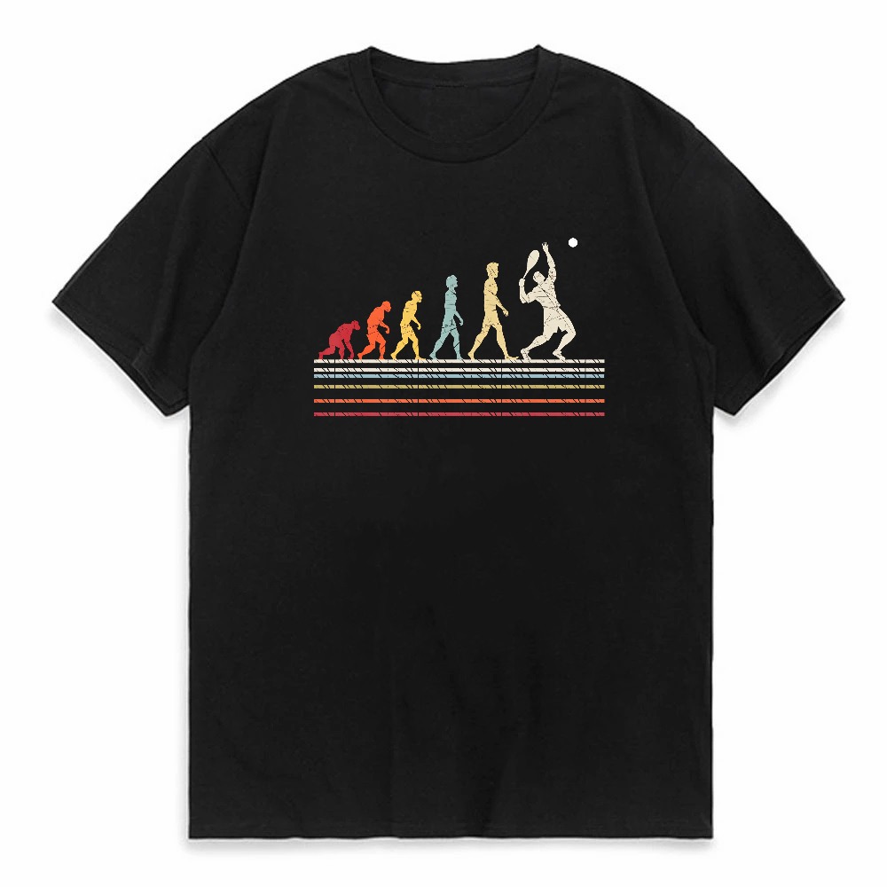 Street Fashion Evolution - Funny Tennis Evolution Of Man Sport