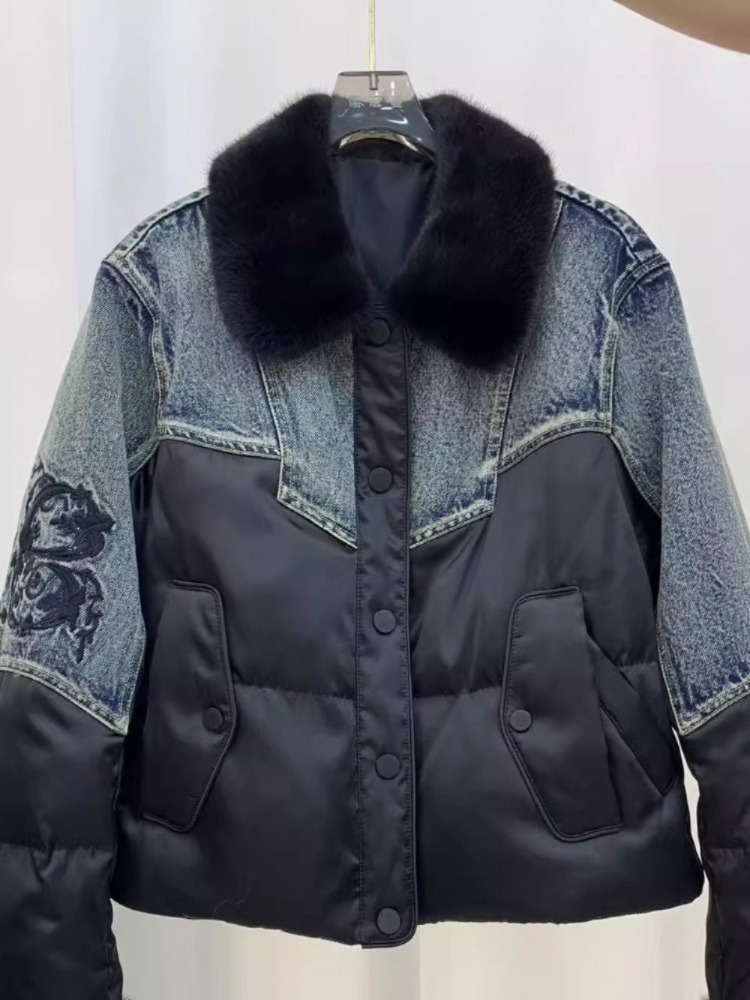 Street Fashion Store - Short Goose Down Padding Jacket Autumn