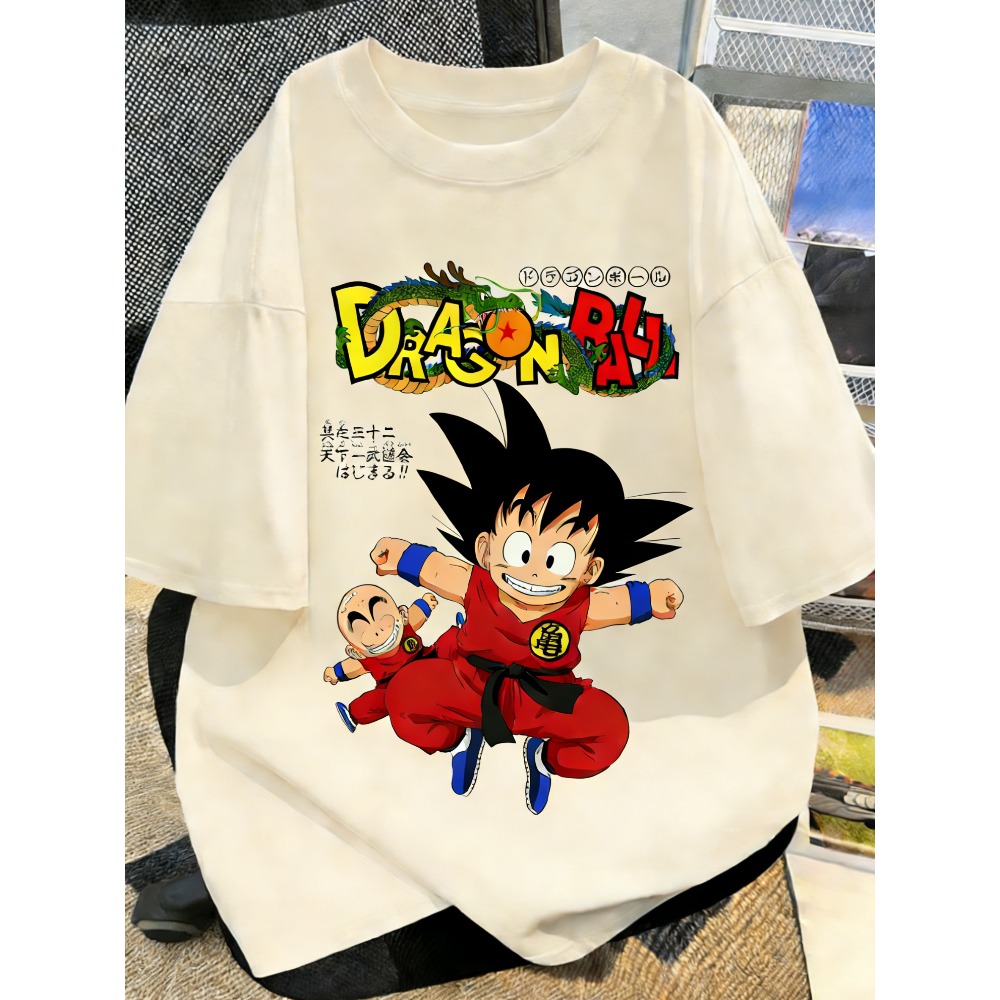 Street Fashion In Japan - Plus Size Dragon Ball Anime Print