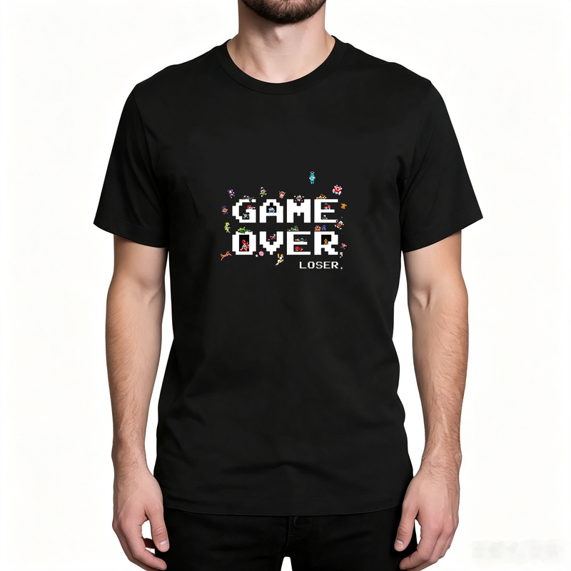 Game Over Pixel Retro Game Cha - Street Fashion Videos review and price