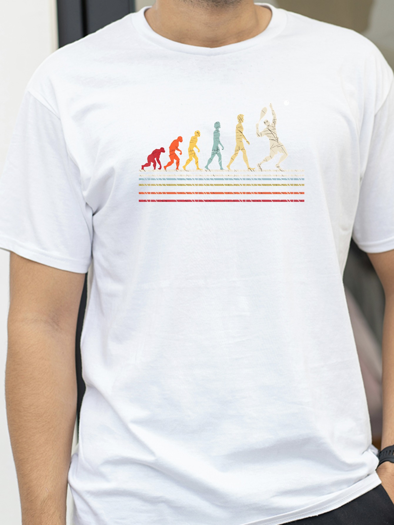 Funny Tennis Evolution Of Man  - Street Fashion Evolution review and price