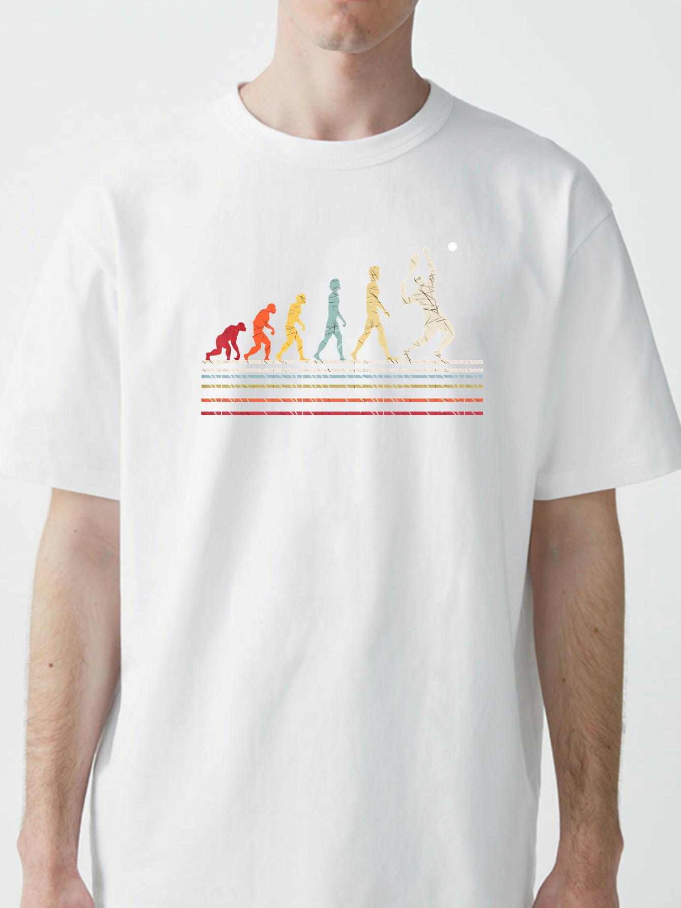 Funny Tennis Evolution Of Man  - Street Fashion Evolution review and price