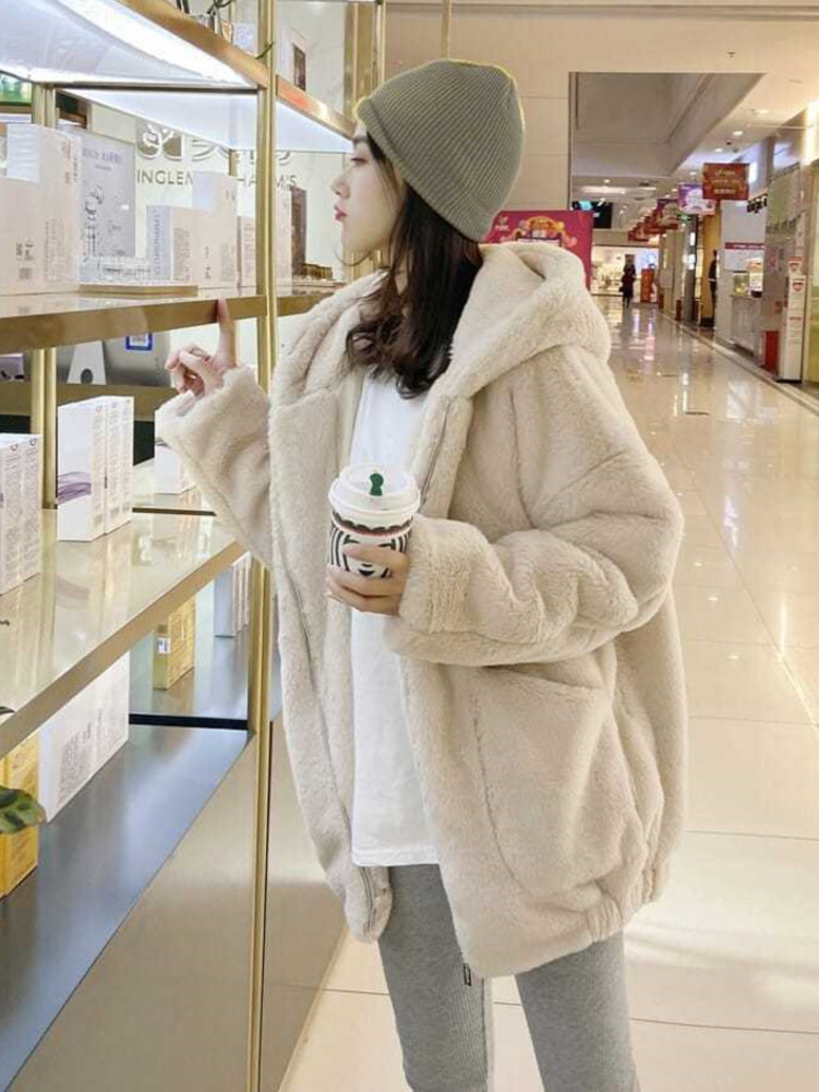 Autumn Winter Oversized Sweet  - Street Fashion Hong Kong review and price