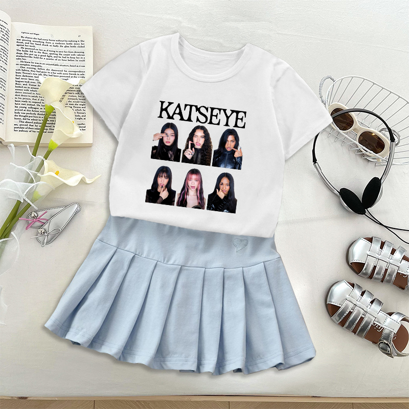 Fashion K POP K-KATSEYE T-shir - Street Fashion Girls review and price