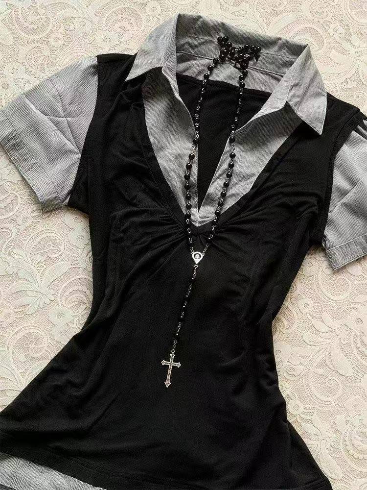 Fairy Grunge Aesthetic Tees Wo - Street Fashion In Japan review and price