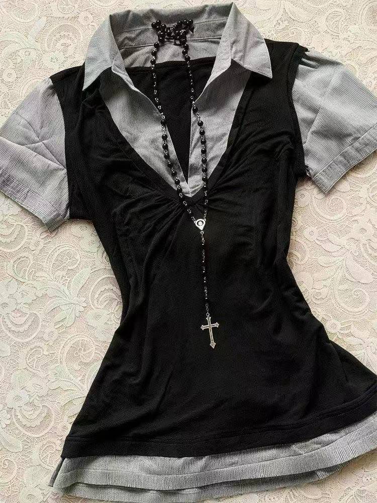 Fairy Grunge Aesthetic Tees Wo - Street Fashion In Japan review and price