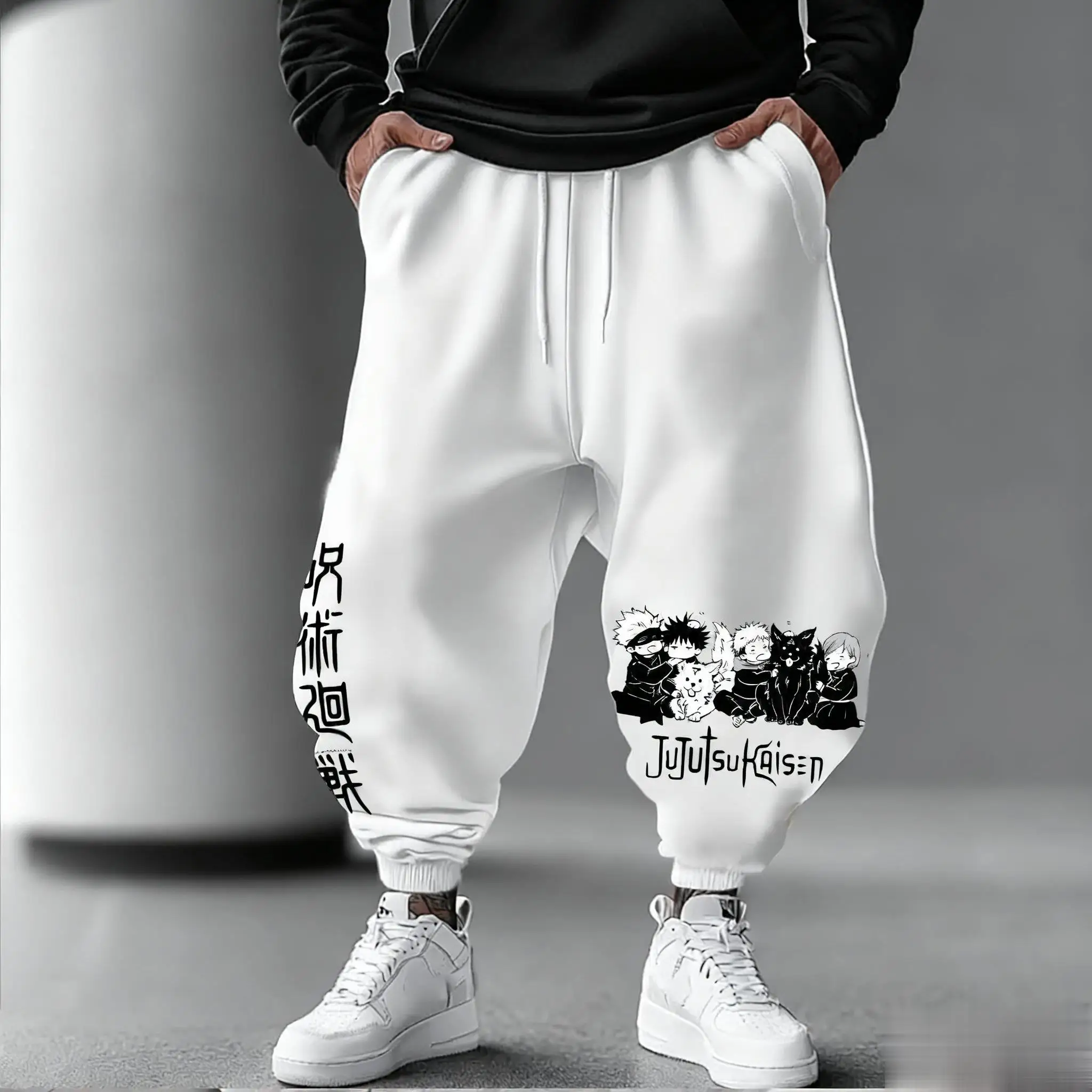 Jujutsu Kaisen Men Jogging Pan - Street Fashion In Japan review and price