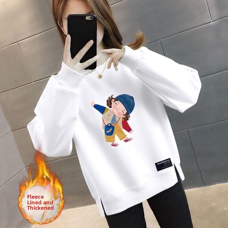 Thickened Fleece Oversize Loos - Oversized Crewneck Fleece review and price