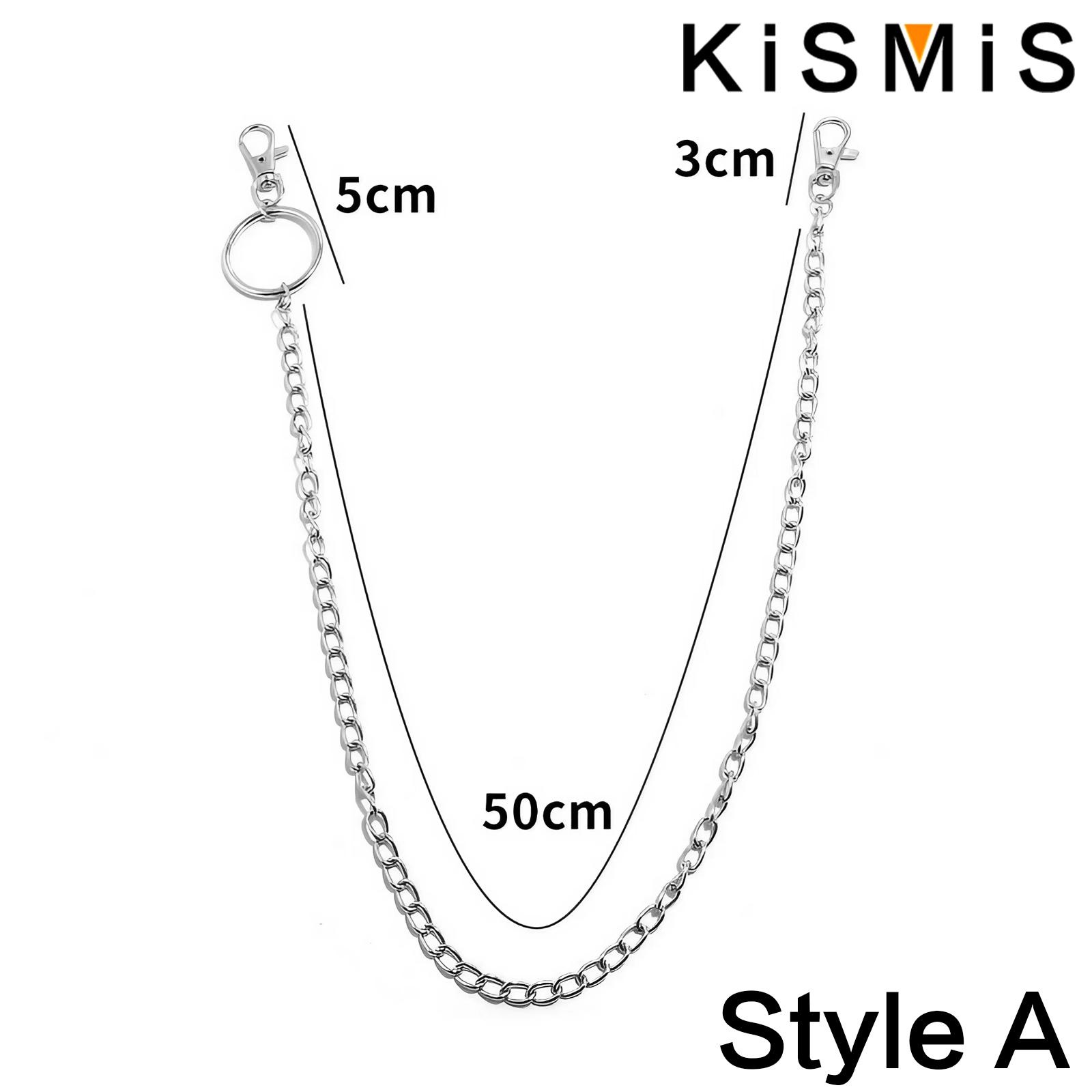 KISMIS 1PC Punk Street keychai - Street Fashion Jewelry review and price