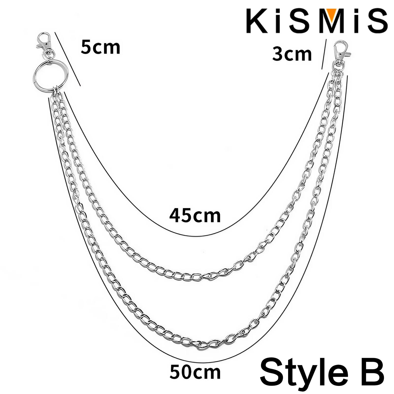 KISMIS 1PC Punk Street keychai - Street Fashion Jewelry review and price