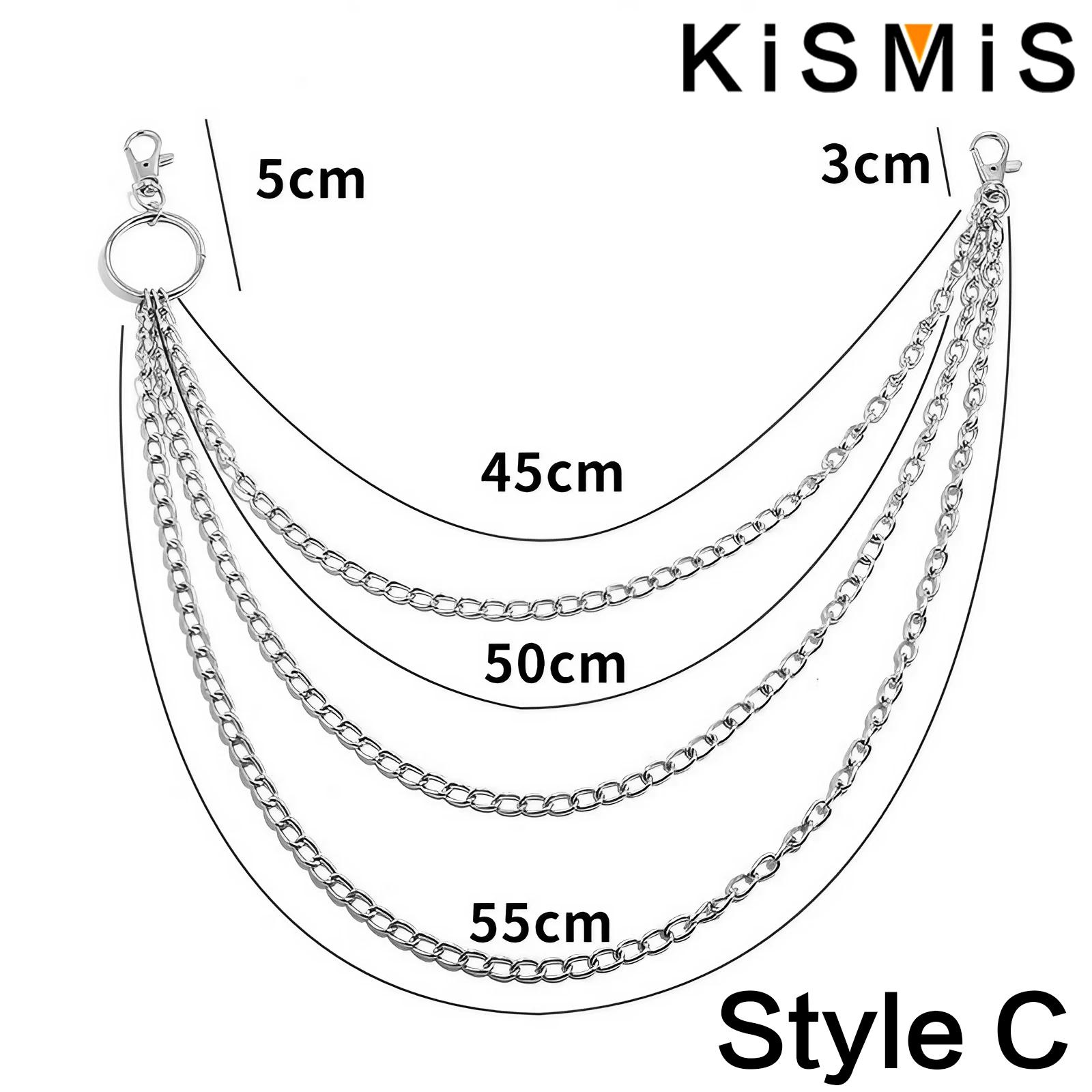 KISMIS 1PC Punk Street keychai - Street Fashion Jewelry review and price