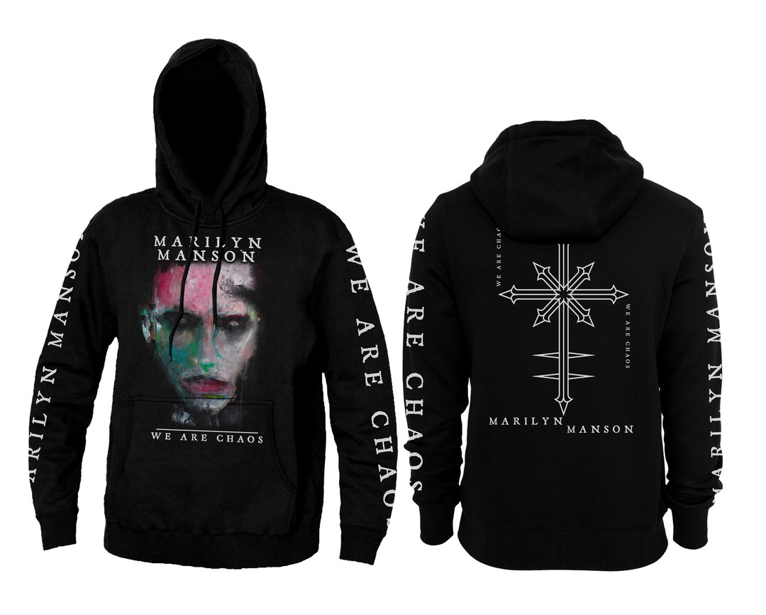 Marilyn Manson Hoodie Oversize - Oversized Crewneck Fleece review and price