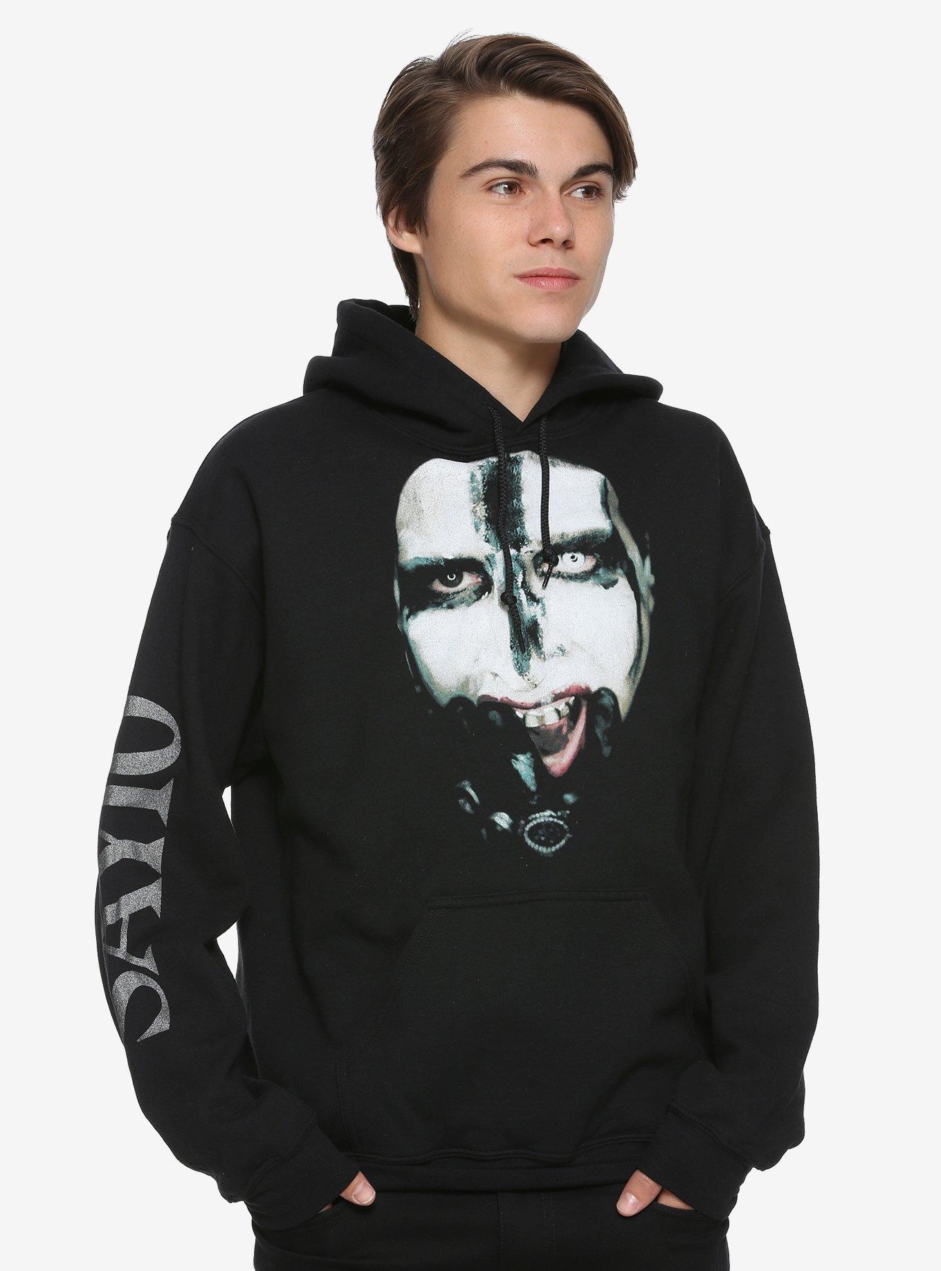 Marilyn Manson Hoodie Oversize - Oversized Crewneck Fleece review and price