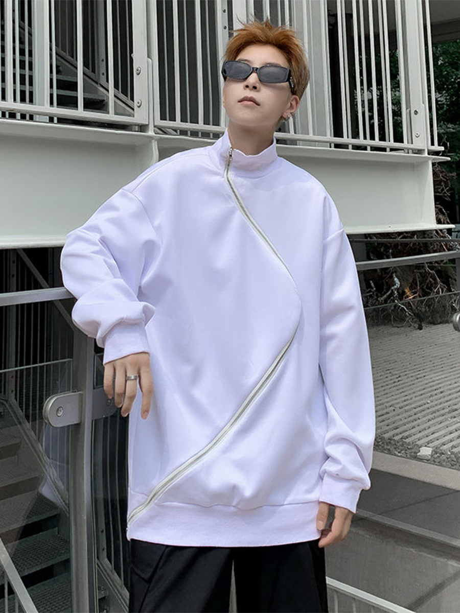 Man Outerwear No Hat Hoodies T - Street Fashion Shibuya review and price