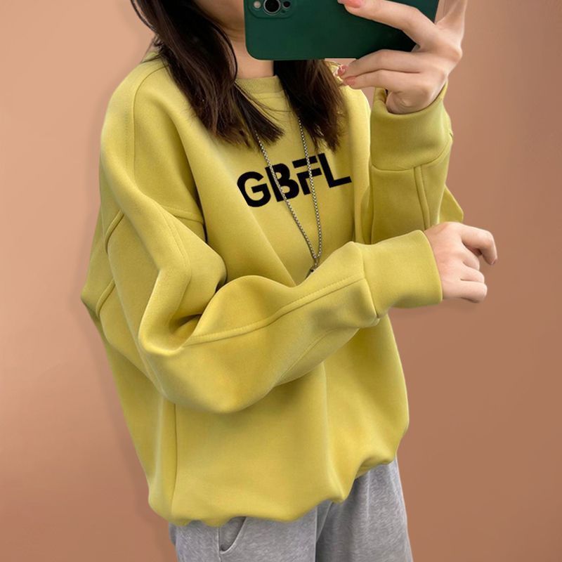 2026 Autumn Winter Oversized P - Oversized Crewneck Fleece review and price