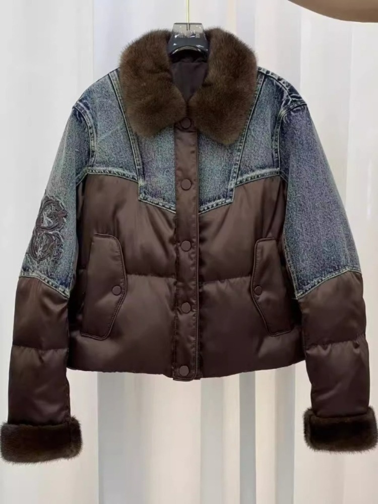 Short Goose Down Padding Jacke - Street Fashion Store review and price