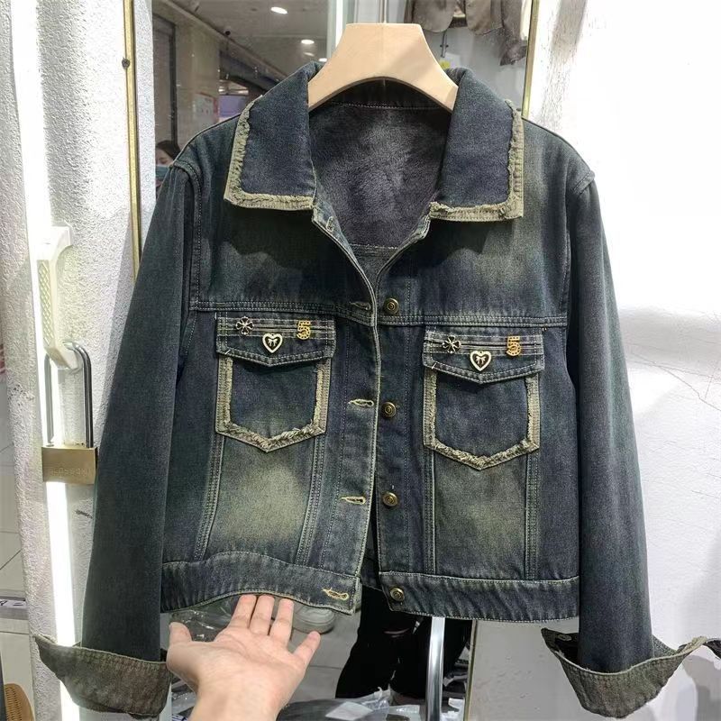 Fashion street denim jacket wo - Street Fashion Hong Kong review and price