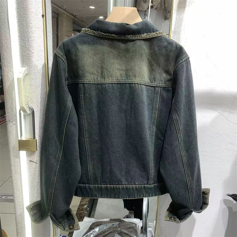 Fashion street denim jacket wo - Street Fashion Hong Kong review and price