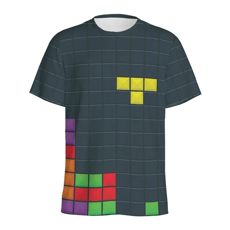 Retro Building Block 3D Printe - Street Fashion Videos review and price