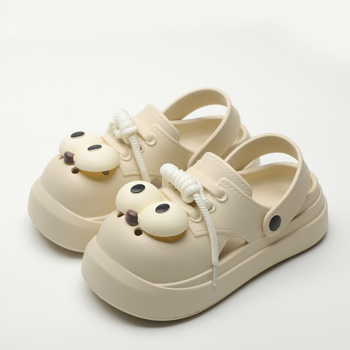 Cute DIY Big Eyes Fashion Clog - Street Fashion Girls review and price