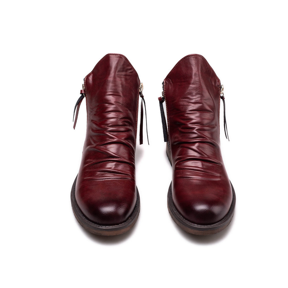 2026 Men's Genuine Leather Vin - Street Fashion Plus Size review and price