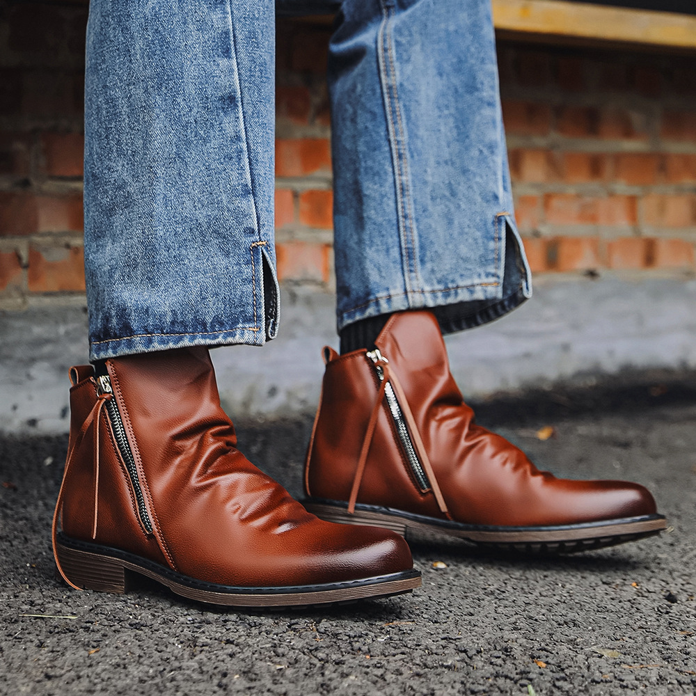 2026 Men's Genuine Leather Vin - Street Fashion Plus Size review and price