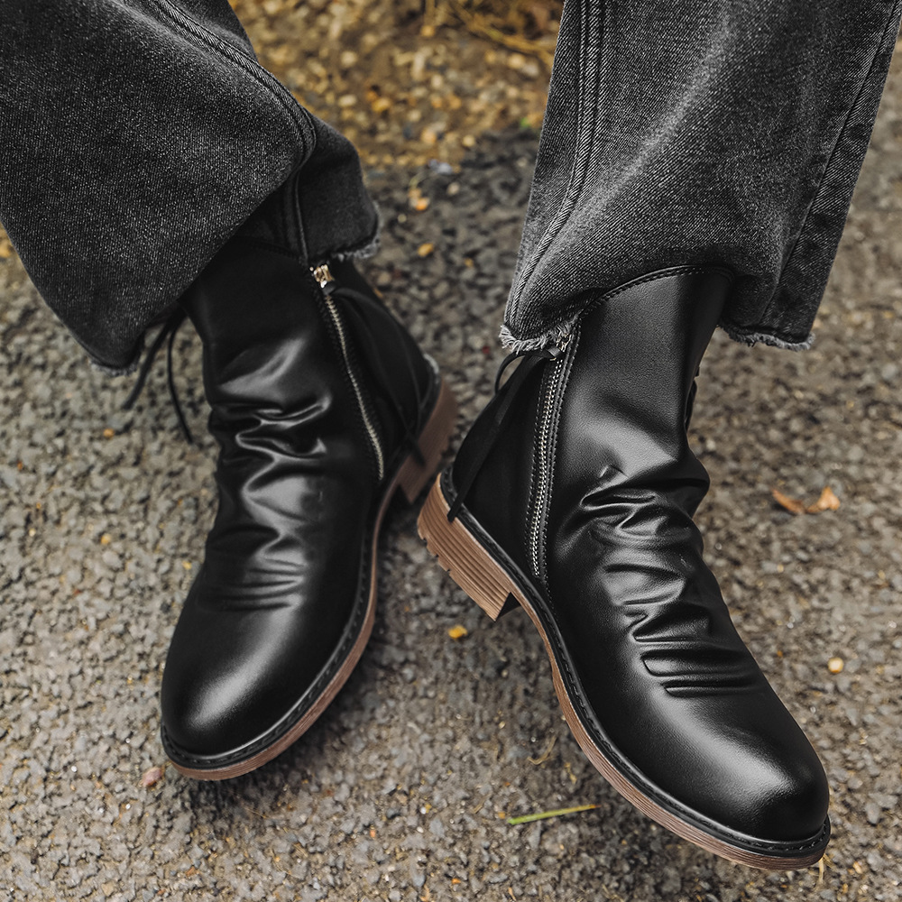2026 Men's Genuine Leather Vin - Street Fashion Plus Size review and price