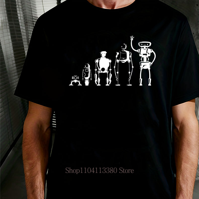 Robot Evolution Graphic Print  - Street Fashion Evolution review and price