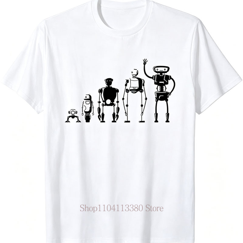 Robot Evolution Graphic Print  - Street Fashion Evolution review and price