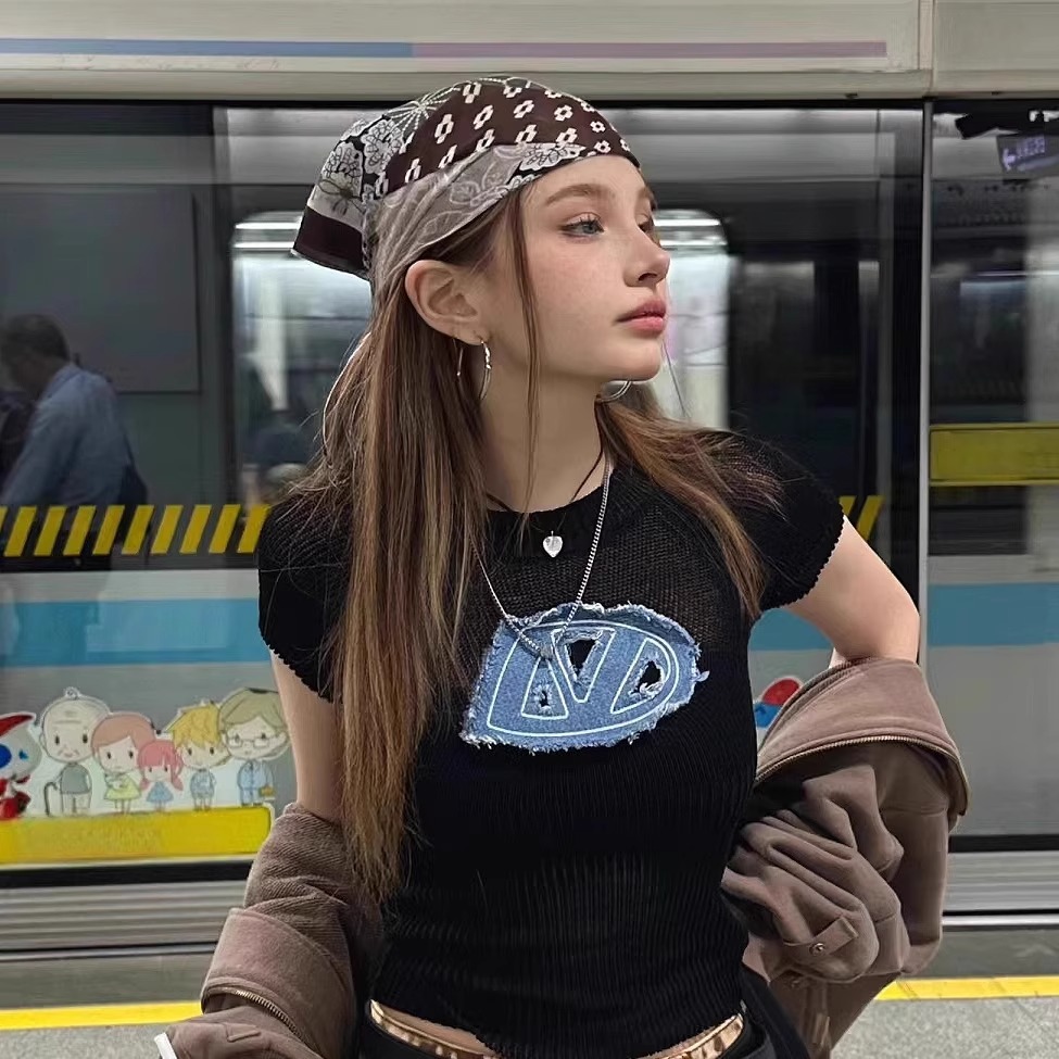 Retro American Style Headscarf - Street Fashion Girls review and price