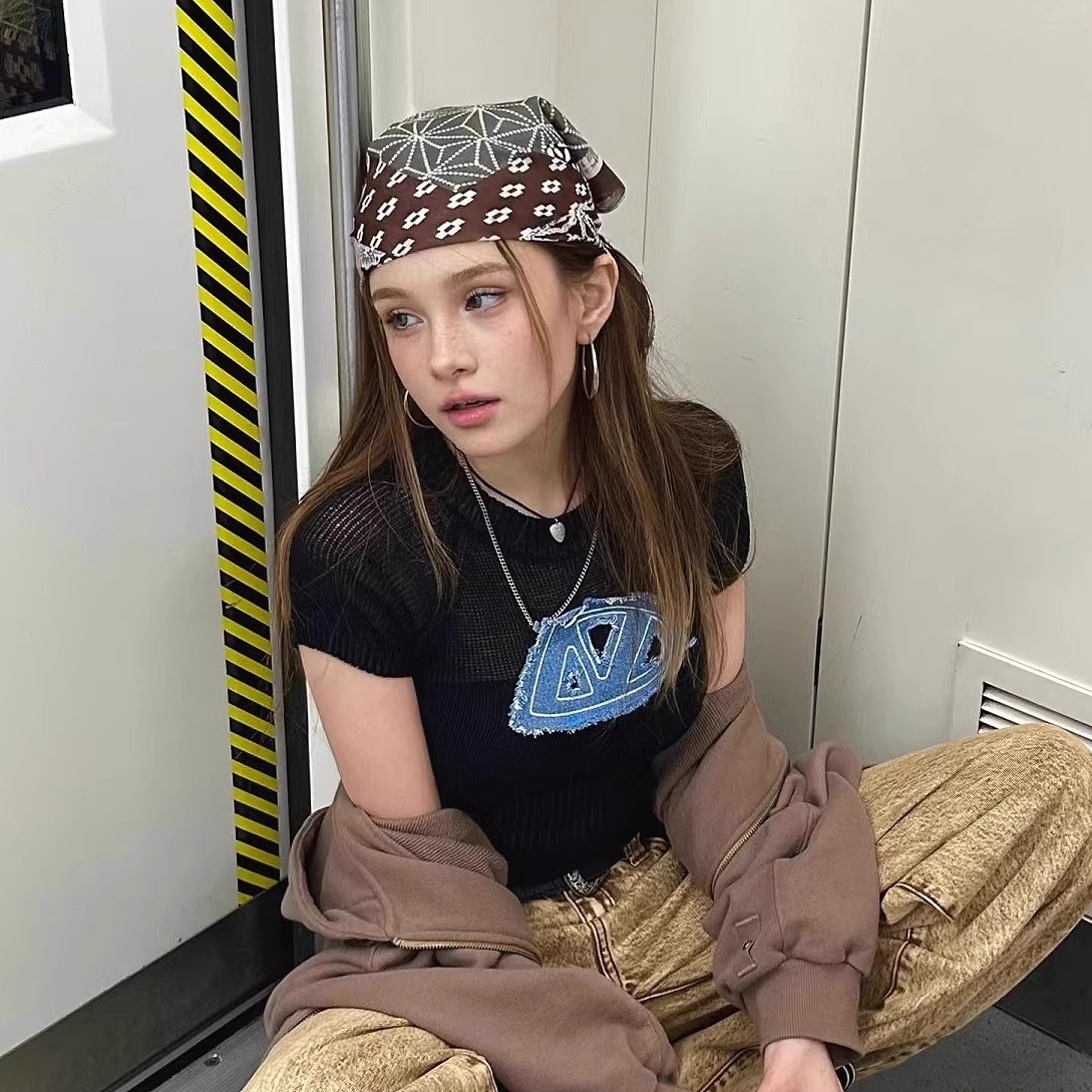 Retro American Style Headscarf - Street Fashion Girls review and price