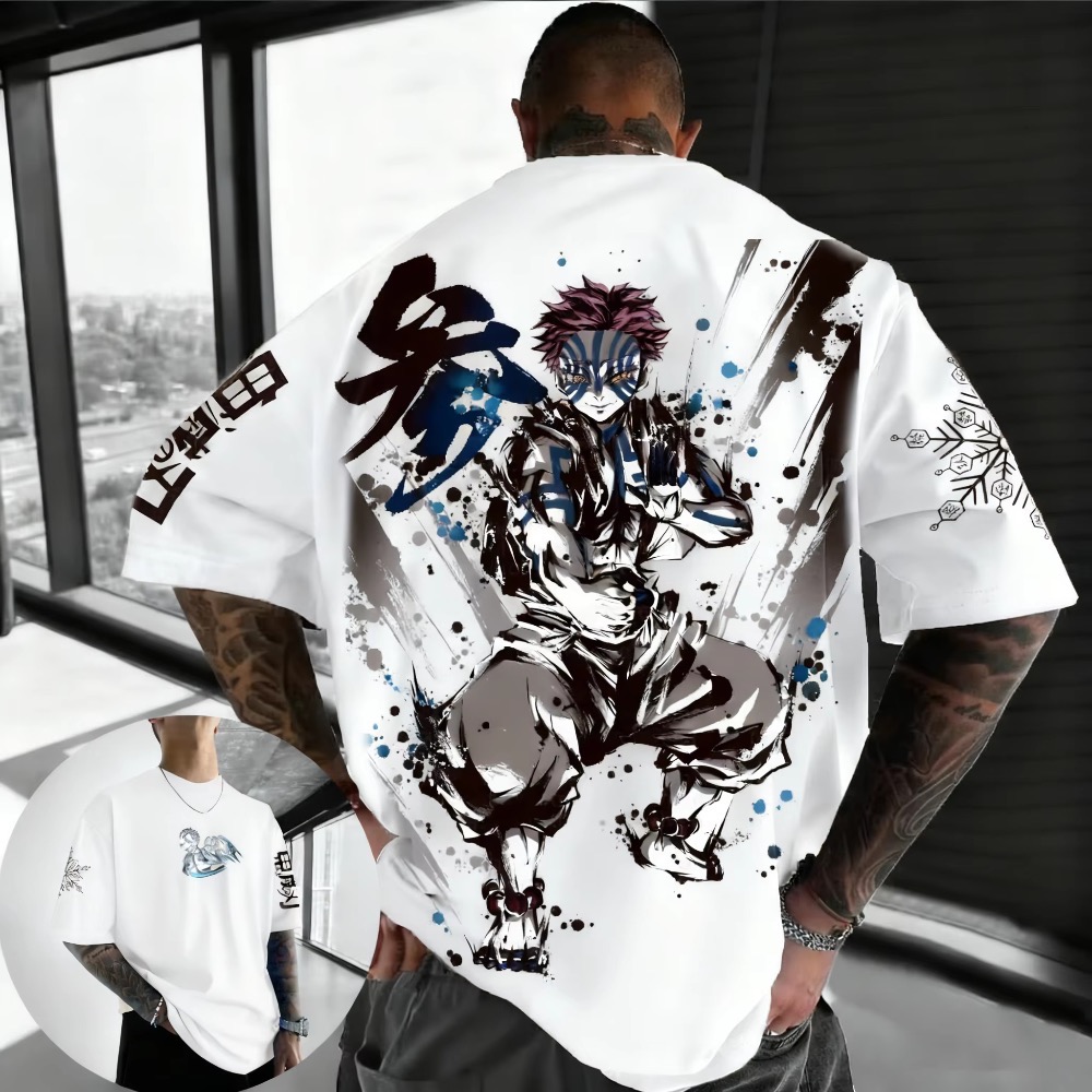 Summer Plus Size Demon Slayer  - Street Fashion In Japan review and price