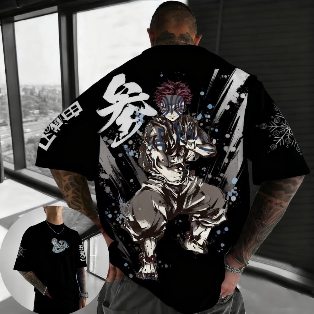 Summer Plus Size Demon Slayer  - Street Fashion In Japan review and price