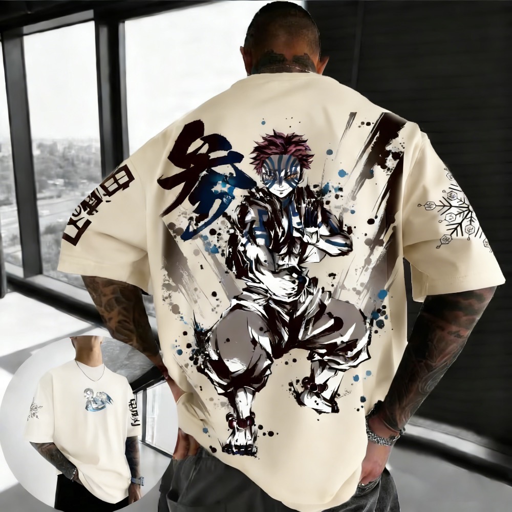 Summer Plus Size Demon Slayer  - Street Fashion In Japan review and price