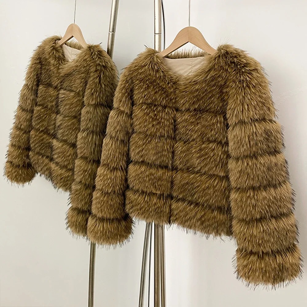 Faux Fur Coat Eco-friendly Wom - Street Fashion Store review and price