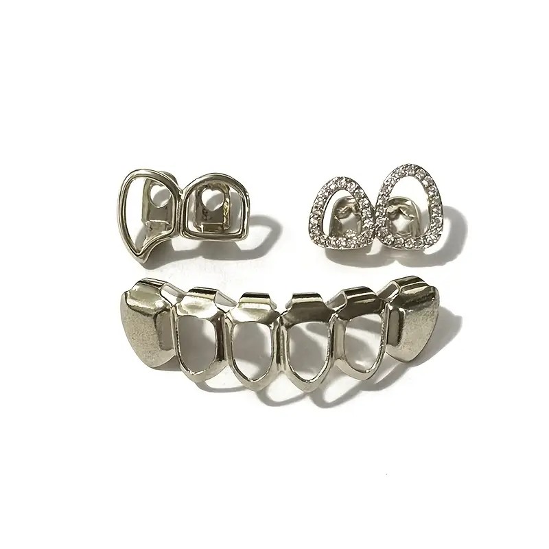 A Set of Hip-Hop Double Hollow - Street Fashion Jewelry review and price