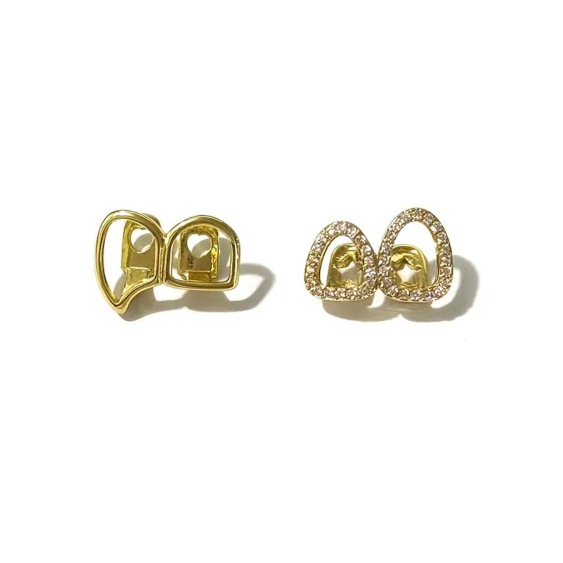 A Set of Hip-Hop Double Hollow - Street Fashion Jewelry review and price