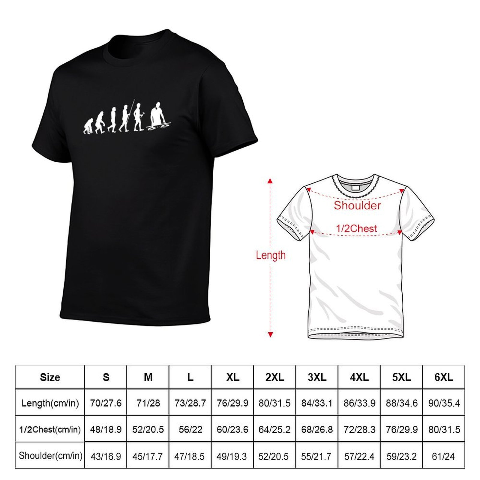 Evolution official DJ T-Shirt  - Street Fashion Evolution review and price