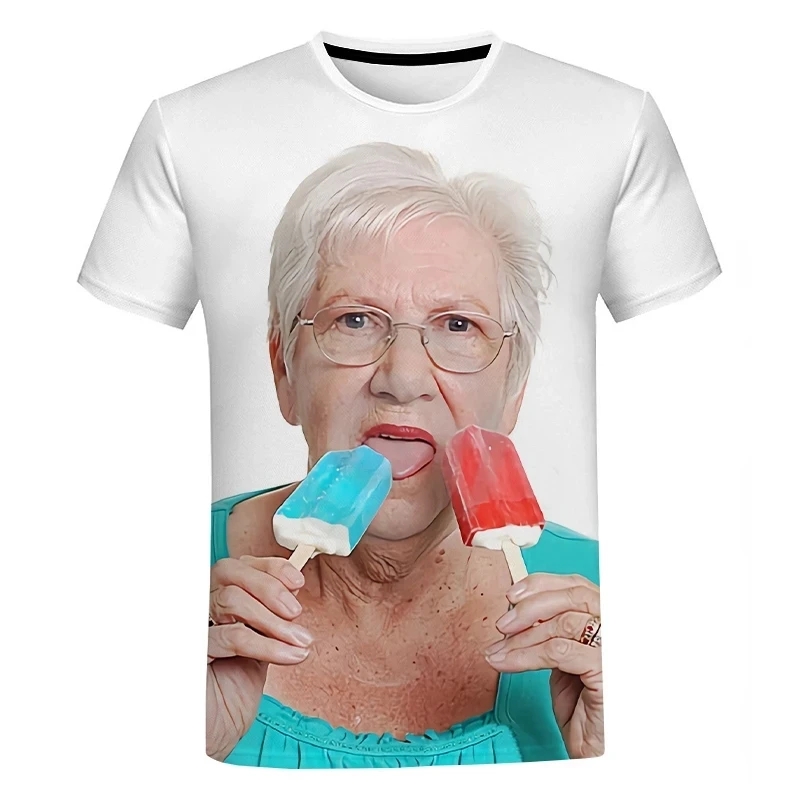 Summer Fun New Grandma Pattern - Street Fashion Plus Size review and price