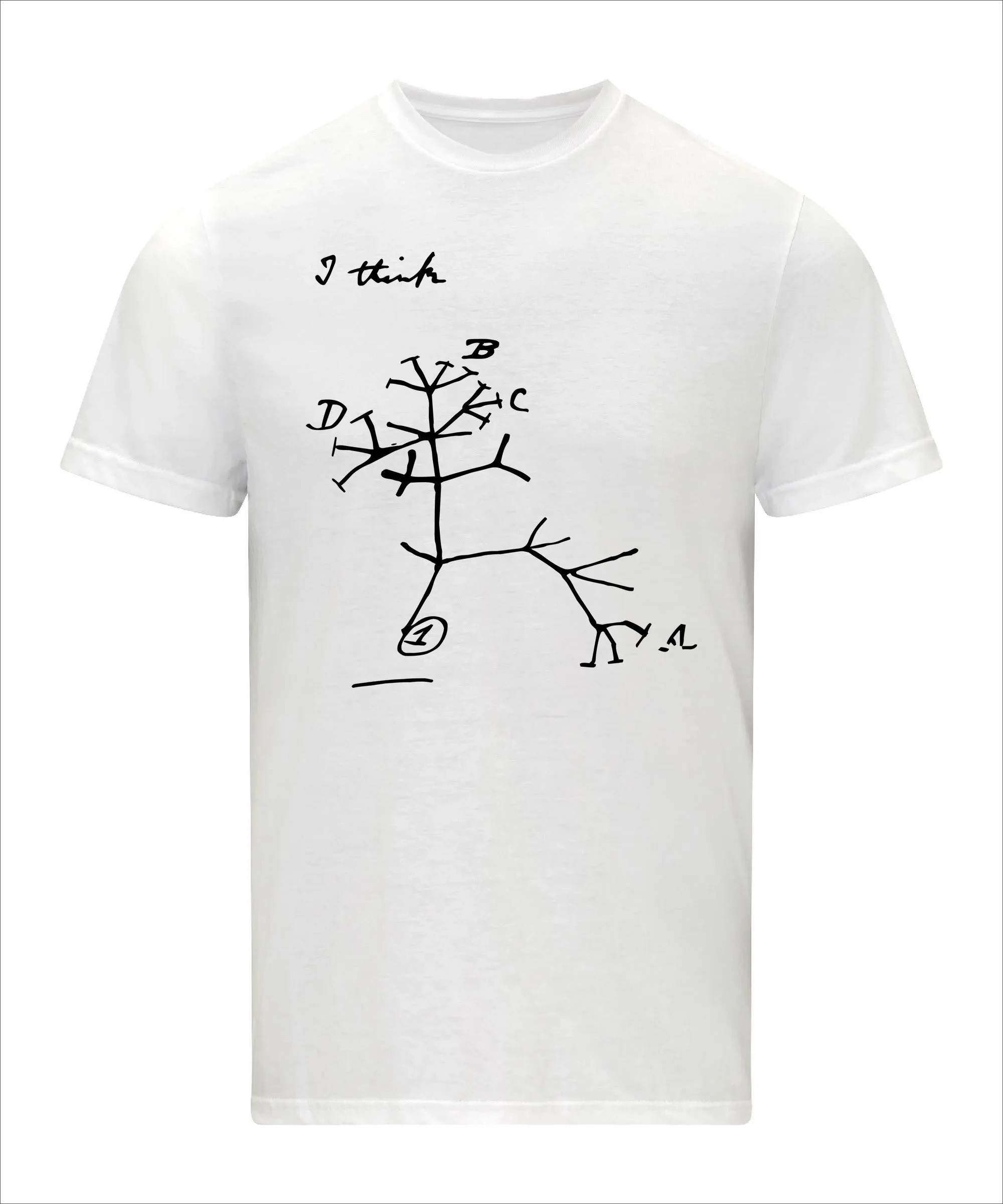 Darwin Tree of Life T Shirt Wh - Street Fashion Evolution review and price