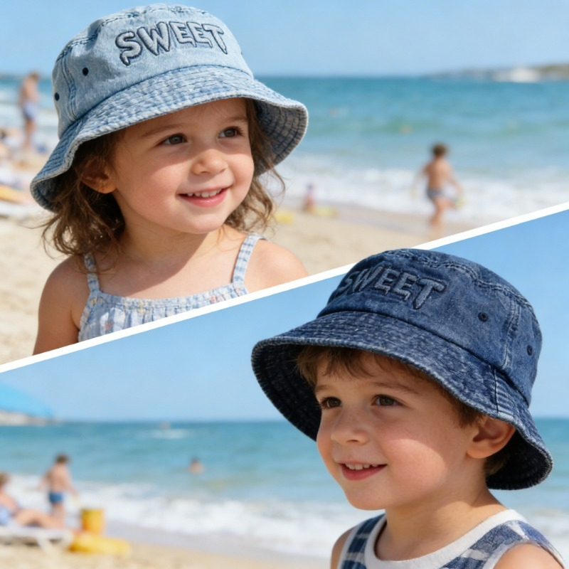 Japanese Retro Kids Bucket Hat - Street Fashion Kids review and price