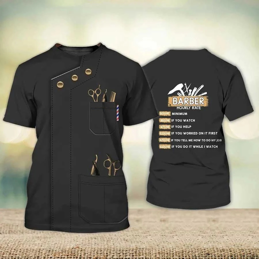 Fashion New Customized Barber  - Street Fashion Plus Size review and price