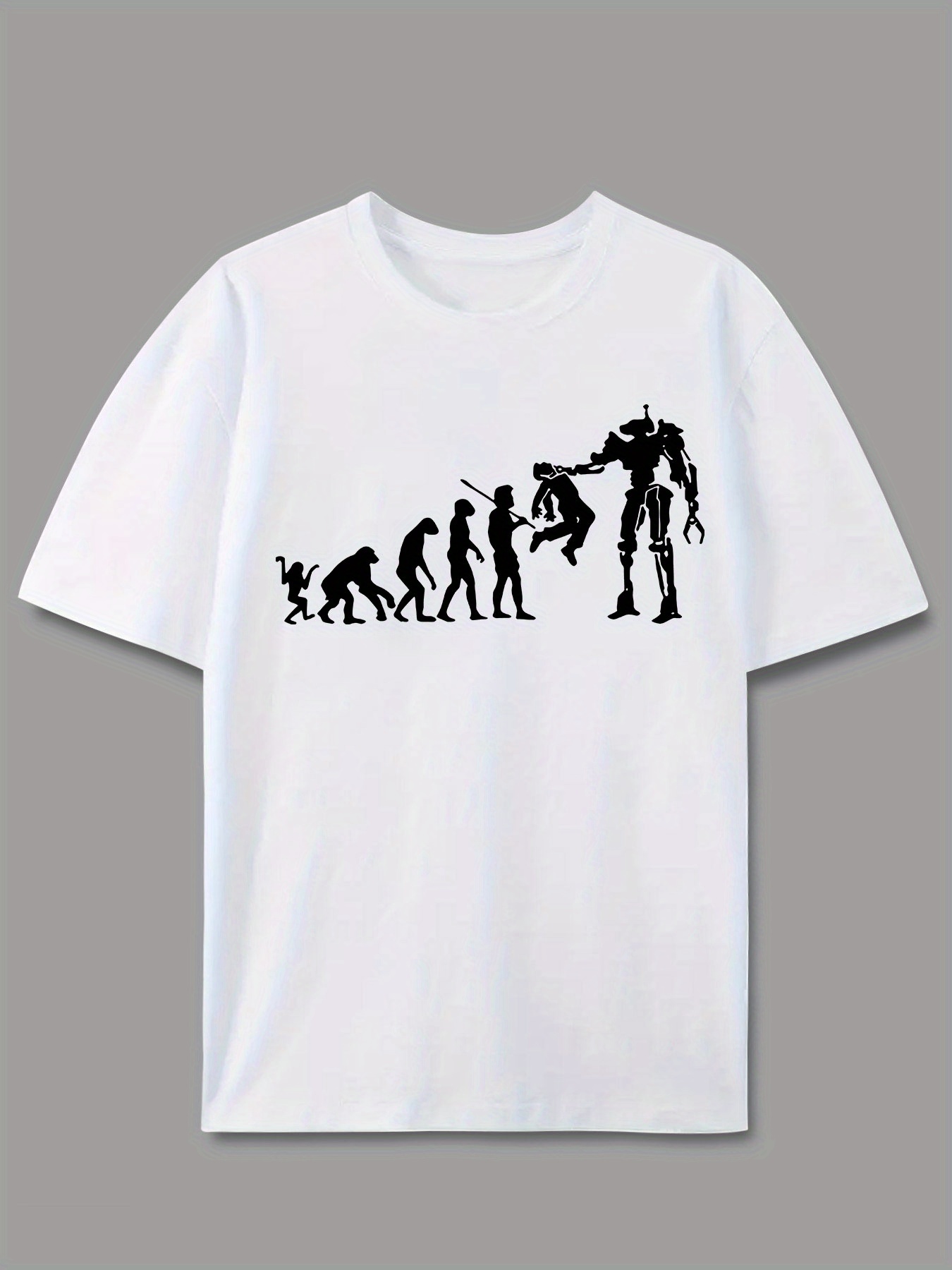 Robot Evolution Graphic Printi - Street Fashion Evolution review and price