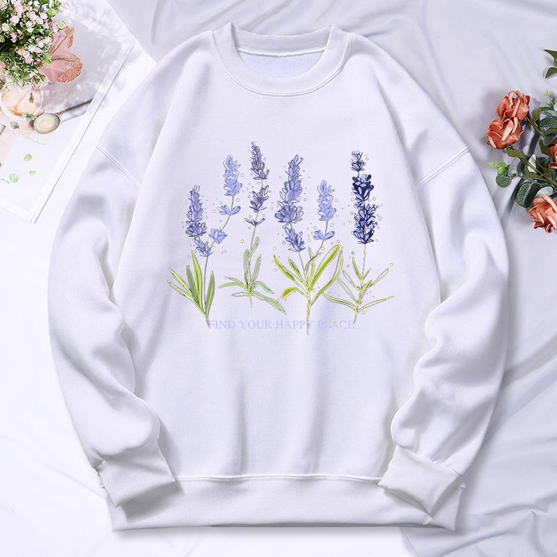 Beautiful Of Lavender Printing - Oversized Crewneck Fleece review and price