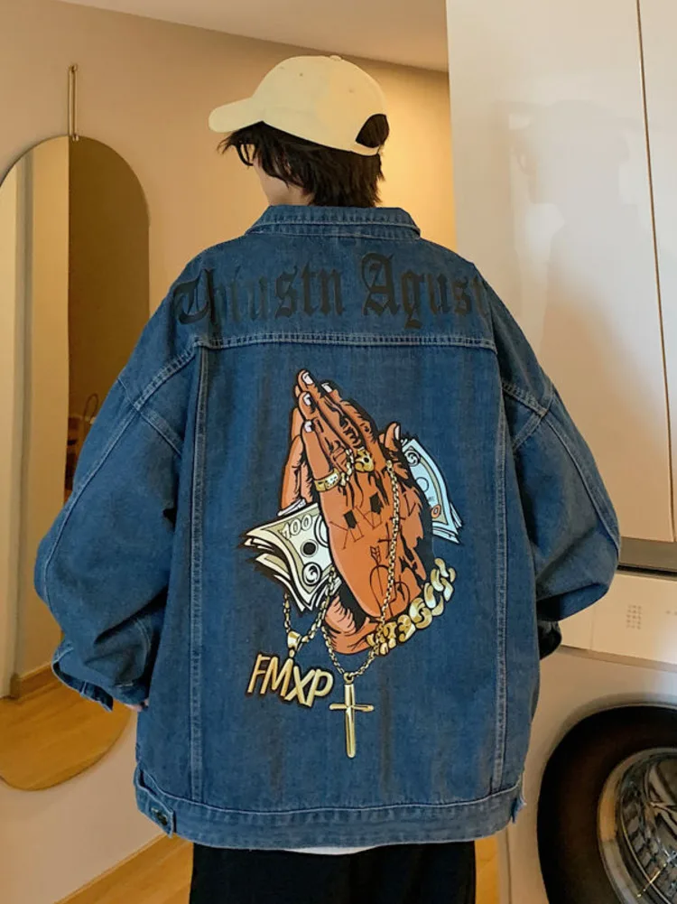 Chic Hip Hop West Coast Denim  - Street Fashion Hong Kong review and price