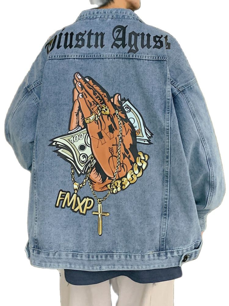 Chic Hip Hop West Coast Denim  - Street Fashion Hong Kong review and price