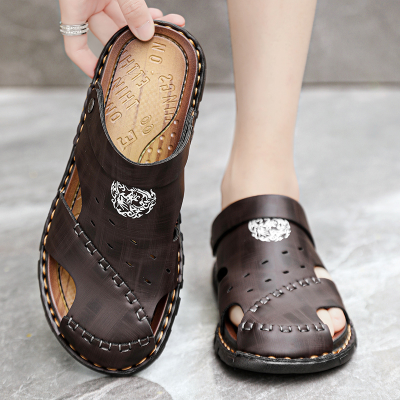Men Slippers Summer Outside St - Street Fashion Plus Size review and price