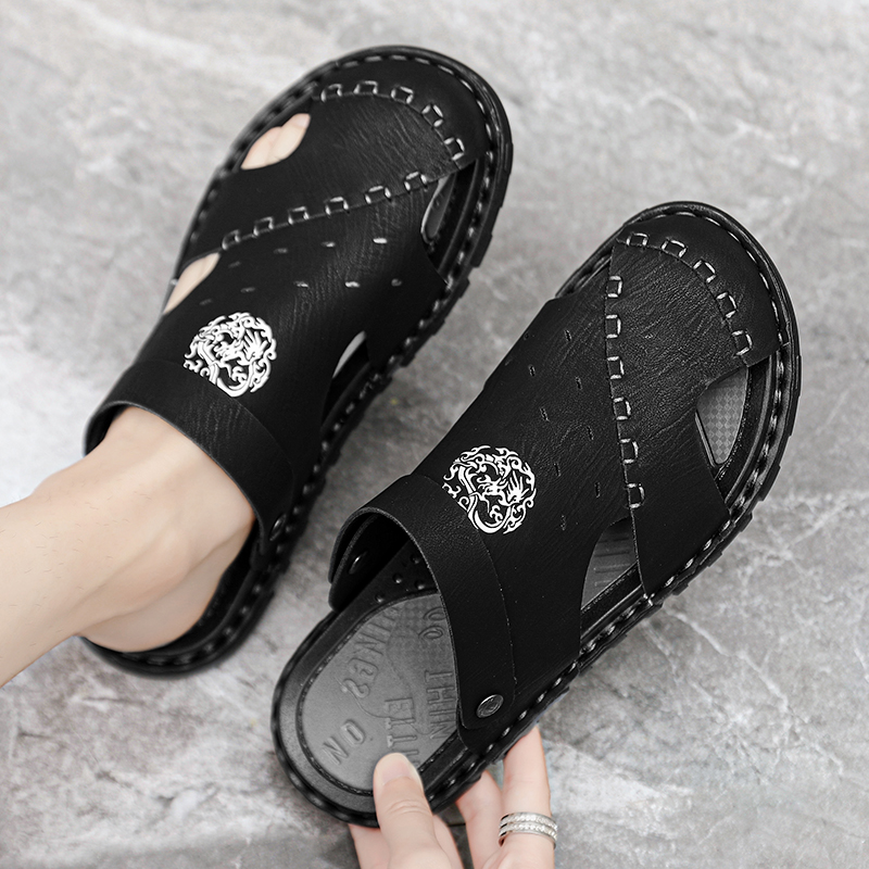 Men Slippers Summer Outside St - Street Fashion Plus Size review and price