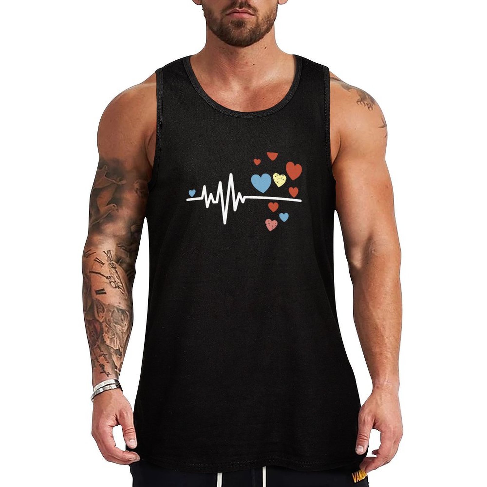 Heartbeat of Love, Heart EKG T - Street Fashion Urban review and price