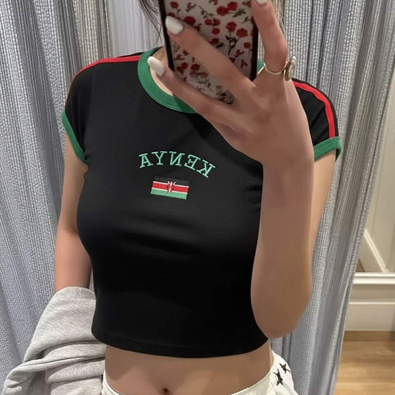Kenya Printed Crop Top Y2K Sex - Street Fashion Kenya review and price